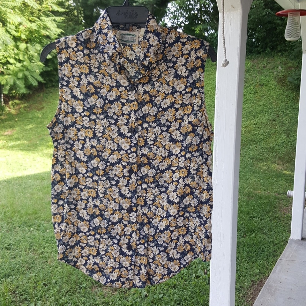 Vintage 90s floral top